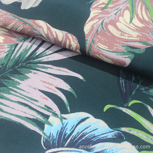 100% Printed Rayon Poplin Fabric